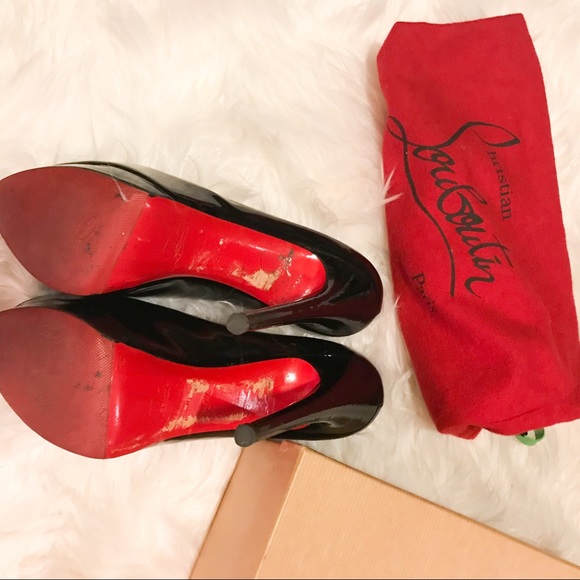 Christian Louboutin Black/red Palais  SOLD - Picture 6 of 7